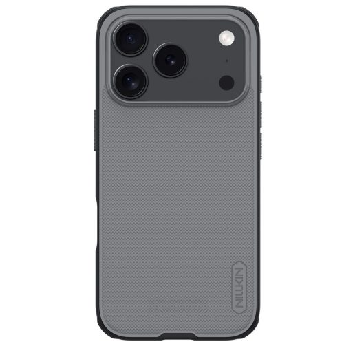 Nillkin Super Frosted PRO Apple iPhone 17 Pro Max műanyag hátlap tok, átlátszó-fekete