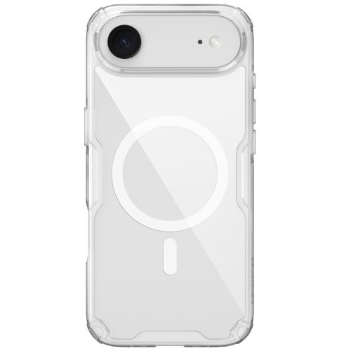 Nillkin Nature Pro Apple iPhone Air (2025) mágneses hátlap tok, átlátszó