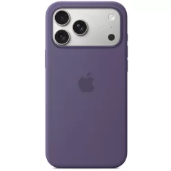 Apple iPhone 17 Pro Max gyári szilikon tok, MagSafe, lila