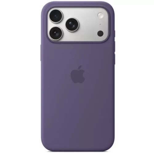 Apple iPhone 17 Pro Max gyári szilikon tok, MagSafe, lila