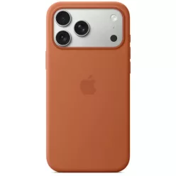   Apple iPhone 17 Pro Max gyári szilikon tok, MagSafe, terrakotta