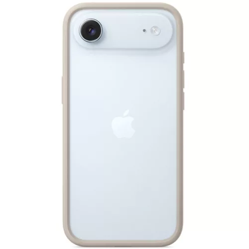Apple iPhone Air (2025) Bumper gyári tok, Crossbody Strap kompatibilis, Tan, bézs