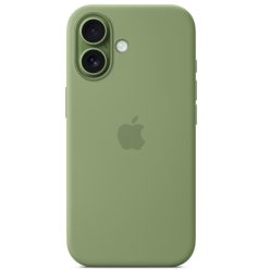 Apple iPhone 17 gyári szilikon tok, MagSafe, világoszöld