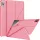 Origami Smart Case Apple iPad Air 11 (2024 / 2025) / iPad Air 4 / 5 (2020 / 2022) mappa tok, érintőceruza tartóval, rózsaszín