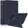 Origami Smart Case Apple iPad 11 2025 / iPad 10.9 2022 mappa tok, érintőceruza tartóval, sötétkék