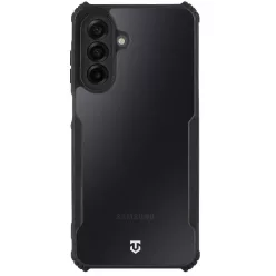   Tactical Quantum Stealth Samsung Galaxy A17 / Galaxy A18 hátlap tok, átlátszó/fekete