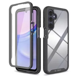   Tech-Protect Defense360 Samsung Galaxy A16 strapabíró tok kijelzővédelemmel, fekete