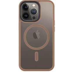   Tactical MagForce Hyperstealth Apple iPhone 16 Pro Magsafe hátlap tok, fekete/barna