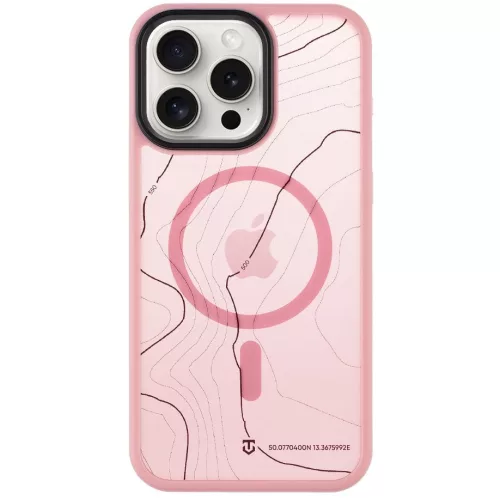 Tactical MagForce Hyperstealth Sika Apple iPhone 15 Pro MagSafe tok, rózsaszín