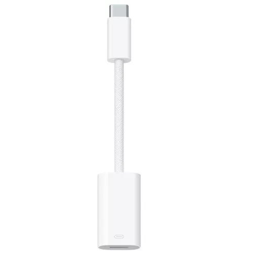 Apple USB-C-Lightning gyári adapter / átalakító, fehér