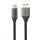 Tactical Fast Rope Aramid 2.0 USB-A-USB-C töltő- és adatkábel, szőtt, 1m, fekete