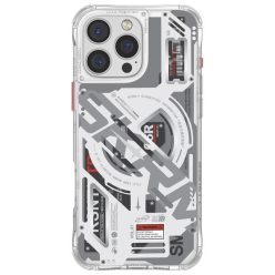 Skinarma Ekho Apple iPhone 16 Pro mágneses tok, fehér