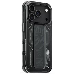   Skinarma Helio Apple iPhone 17 Pro mágneses tok kitámasztóval, fekete
