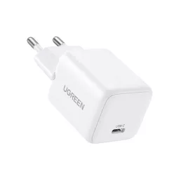   Ugreen X512 USB-C hálózati töltő adapter, GaN, 20W, fehér