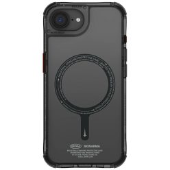   Skinarma Saido Apple iPhone 17e / iPhone 16e mágneses tok, Magsafe kompatibilis, fekete