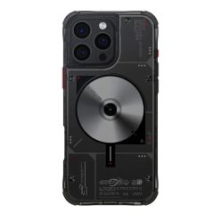   Skinarma Nova Apple iPhone 16 Pro Max mágneses tok, Magsafe kompatibilis, fekete