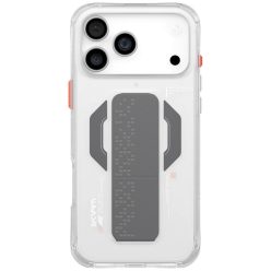   Skinarma Haxa Apple iPhone 17 Pro mágneses tok kitámasztóval, Magsafe kompatibilis, átlátszó