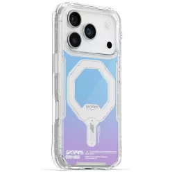   Skinarma Myst Apple iPhone 17 Pro mágneses tok, Magsafe kompatibilis, hologram