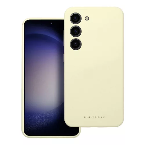 Cloud Skin Samsung Galaxy A57 szilikon tok, sárga