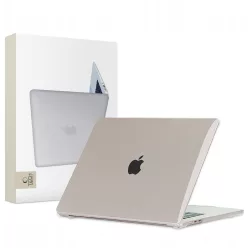   Tech-Protect Smartshell Apple Macbook Air 15 M2-M5 2023-2026 tok, Clear, átlátszó