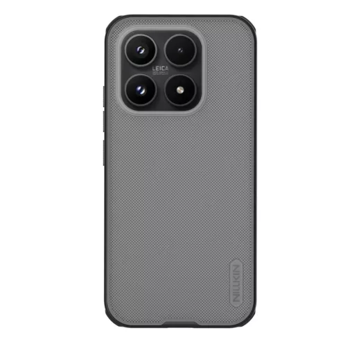 Nillkin Super Frosted PRO Xiaomi 17 műanyag hátlap tok, átlátszó-fekete