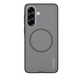   Nillkin Super Frosted PRO Magnetic Samsung Galaxy A57 mágneses műanyag hátlap tok, átlátszó-fekete