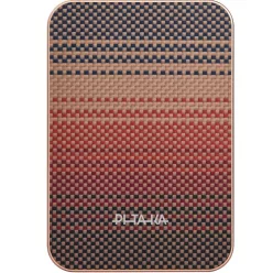   Pitaka Power bank / külső akkumulátor, MagSafe, Qi2, 10000mAh, piros-barna