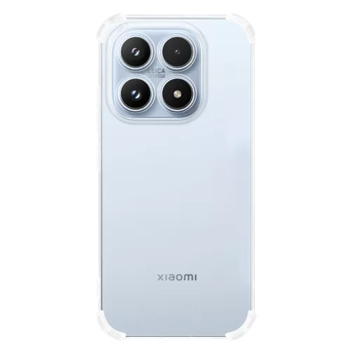 Tactical TPU Plyo Xiaomi 17 hátlap tok, átlátszó (megerősített sarok)