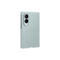   Samsung Galaxy Z Fold 8 Silicone Magnet Cover, gyári tok + 2db fólia, zöld, EF-EF971CGE
