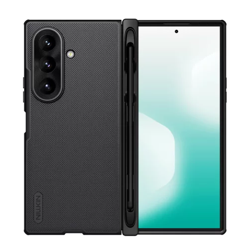 Nillkin Super Frosted Samsung Galaxy Z Fold 8 Ultra mágneses hátlap tok + S-pen, fekete
