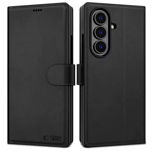 Tech-Protect Wallet Samsung Galaxy Z Fold 8 Ultra flip / kinyitható tok, fekete