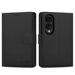   Tech-Protect Wallet Samsung Galaxy Z Fold 8 flip / kinyitható tok, fekete