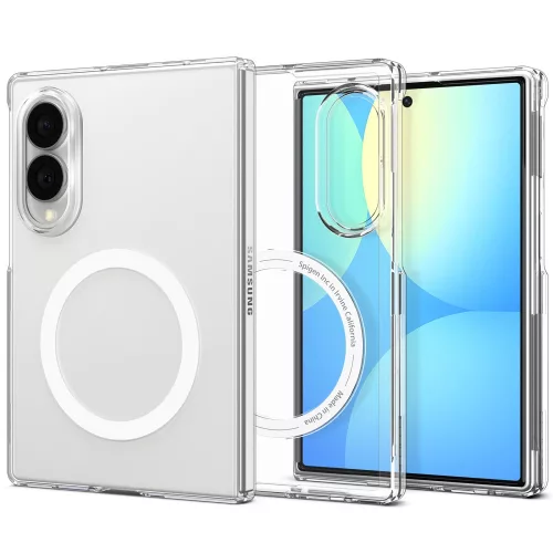 Spigen Airskin Samsung Galaxy Z Fold 8 tok, MagSafe, Clear White, átlátszó