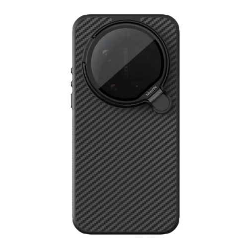 Nillkin CarboProp Aramid Xiaomi 17 Ultra mágneses műanyag hátlap tok, fekete