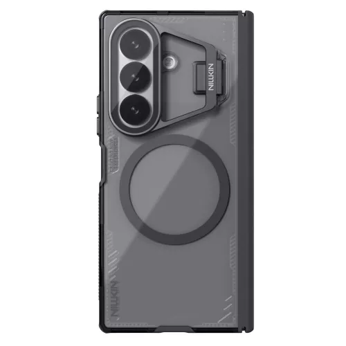 Nillkin Iceblade Prop Samsung Galaxy Z Fold 8 Ultra mágneses műanyag hátlap tok kameravédelemmel, MagSafe, fekete