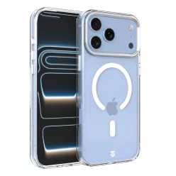   Tactical MagForce 2.0 Cover Apple iPhone 17 Pro Max/18 Pro Max MagSafe hátlap tok, átlátszó/ezüst
