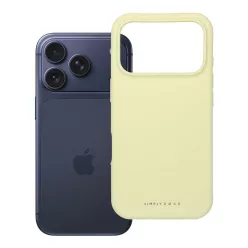  Roar Cloud Skin Apple iPhone 18 Pro / 17 Pro szilikon hátlap tok, sárga