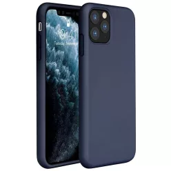   Samsung Galaxy A26 5G SM-A266B, Szilikon tok, Wooze Liquid Silica Gel, sötétkék