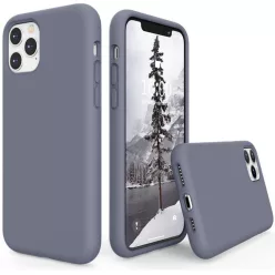   Samsung Galaxy A36 5G SM-A366B, Szilikon tok, Wooze Liquid Silica Gel, leander-szürke