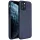 Samsung Galaxy A36 5G SM-A366B, Szilikon tok, Wooze Liquid Silica Gel, sötétkék