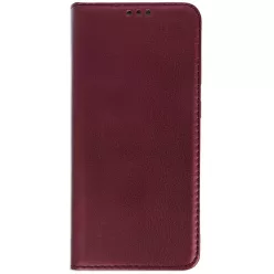  Samsung Galaxy S26 Ultra SM-S948, Oldalra nyíló tok, stand, Magnet Book, bordó