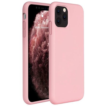 Huawei P20 Lite, Szilikon tok, Wooze Liquid Silica Gel, rózsaszín