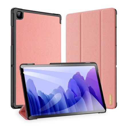 Samsung Galaxy Tab A7 10.4 (2020) SM-T500 / T505, mappa tok, Trifold, Dux Ducis Domo, rózsaszín
