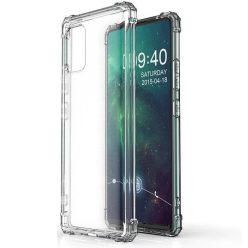   Apple iPhone 13 Mini, Szilikon tok, légpárnás sarok, Wooze Silicone Armor, átlátszó