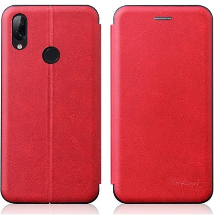 Xiaomi Redmi 9A / 9AT / 9i, Oldalra nyíló tok, stand, Wooze Protect And Dress Book, piros