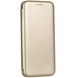   Apple iPhone 13 Pro, Oldalra nyíló tok, stand, Forcell Elegance, arany