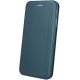 Apple iPhone 13 Pro, Oldalra nyíló tok, stand, Forcell Elegance, zöld