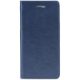 Huawei P40 Lite E, Oldalra nyíló tok, stand, Magnet Book, sötétkék