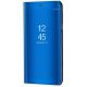 Huawei Honor 50 Lite / Nova 8i, Oldalra nyíló tok, hívás mutatóval, Smart View Cover, kék (utángyártott)