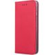 Samsung Galaxy S22 5G SM-S901, Oldalra nyíló tok, stand, Smart Magnet, piros